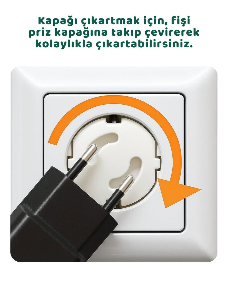 Tak Çıkar Priz Kapağı