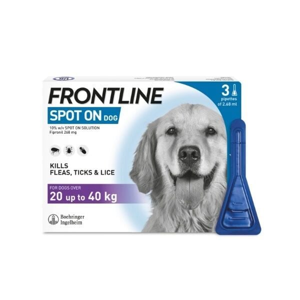 Frontline Spot On 20-40 kg Büyük Irk Köpek Dış Parazit Damlası