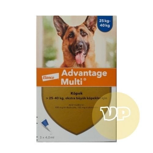 Advantage Multi 25-40 kg Köpek İç+Dış Parazit Damlası