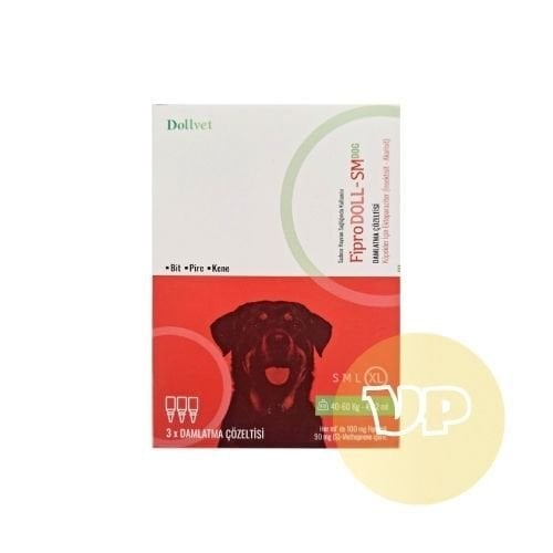 Fiprodoll-SM 40-60 kg Köpek Dış Parazit Damlası (10 Kutu)