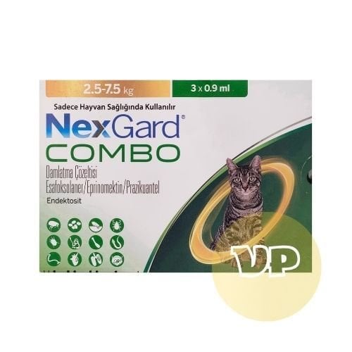 NexGard Combo Yetişkin Kedi İç+Dış Parazit Damlası (3 Pipet)