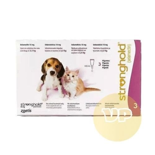 Stronghold 2,5 kg Altı Yavru Kedi-Köpek İç+Dış Damla (3 Pipet)