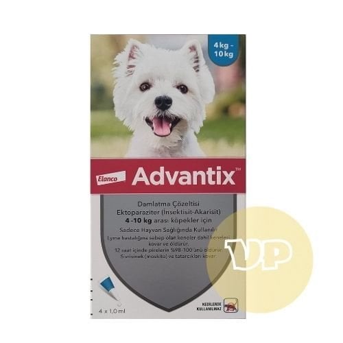 Advantix 4-10 kg Küçük Irk Köpek Dış Parazit Damlası