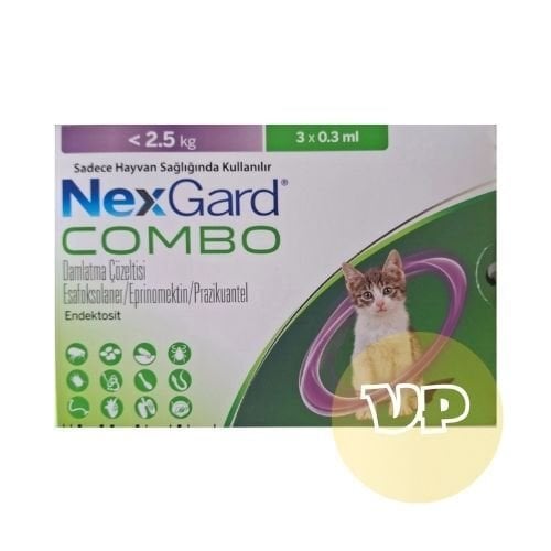 NexGard Combo 2,5 kg Altı Yavru Kedi İç+Dış Parazit Damlası