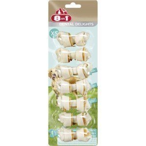8in1 Delights Dental Ağız Bakım Kemiği XS 7'li 84 gr