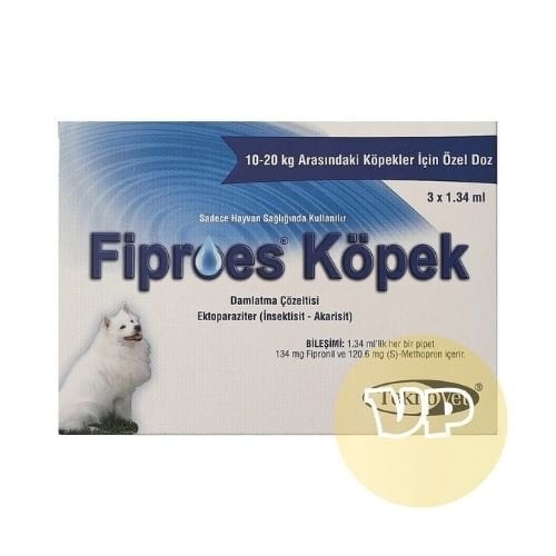 Fiproes 10-20 kg Orta Irk Köpek Dış Parazit Damlası