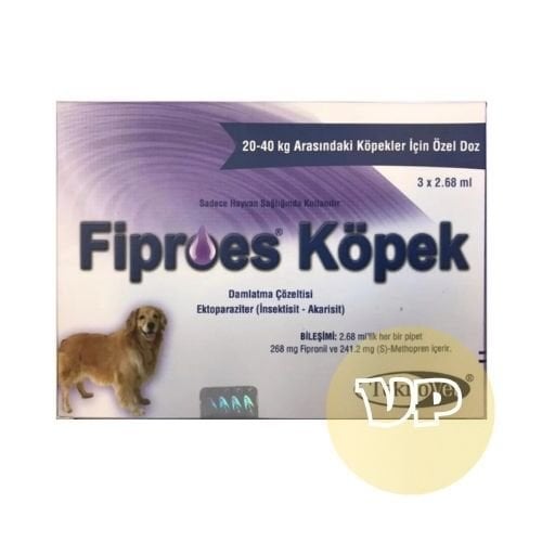 Fiproes 20-40 kg Büyük Irk Köpek Dış Parazit Damlası