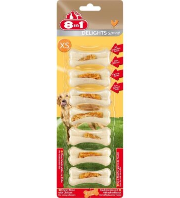 Tavuklu Küçük Irk Çiğneme Ödül Kemiği XS 7'li 140 gr