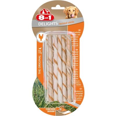 8in1 Tavuklu Ağız Bakım Çiğneme Çubuğu 10'lu 55 gr