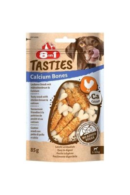 8in1 Tasties Tavuk Sargılı Kalsiyum Kemik Köpek Ödülü 85 gr