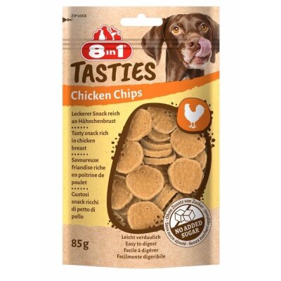 8in1 Fırında Tavuk Göğsü Çıtır Köpek Ödülü 85 gr