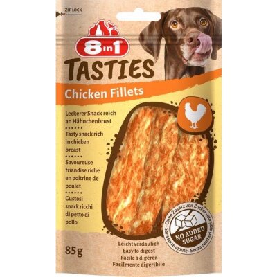 8in1 Tasties Fırında Tavuk Fileto Köpek Ödülü 85 gr
