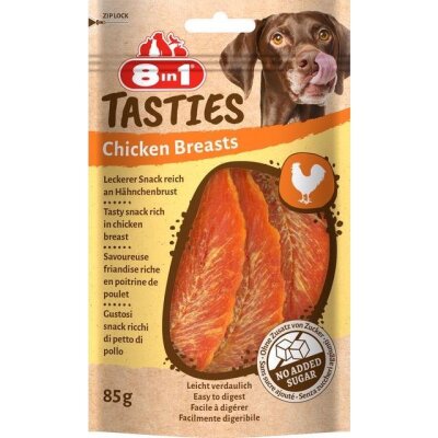 8in1 Tasties Fırında Tavuk Göğsü Köpek Ödülü 85 gr