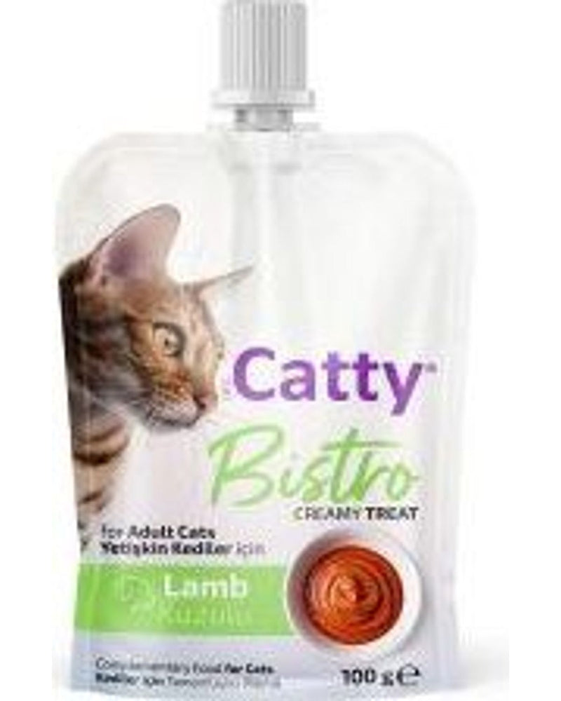 Catty Bistro Tahılsız Kuzulu Kedi Krema Ödülü 100 gr