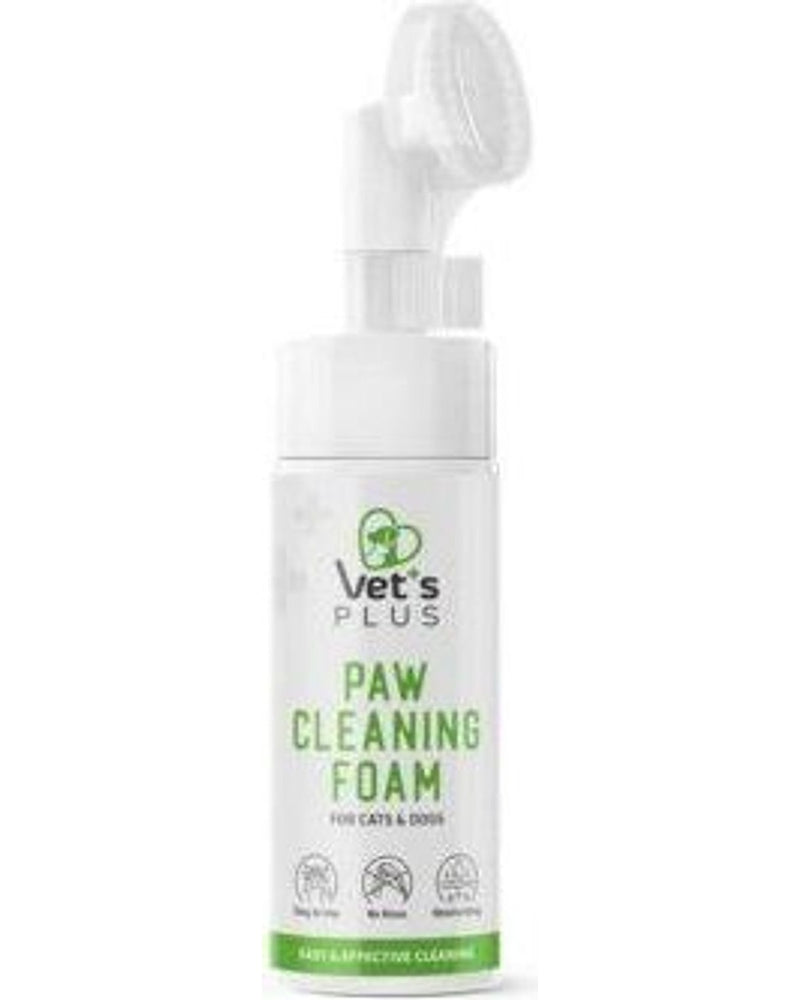 Vet's Plus Aloe Veralı Durulanmaz Pati Temizleme Köpüğü 150 ml