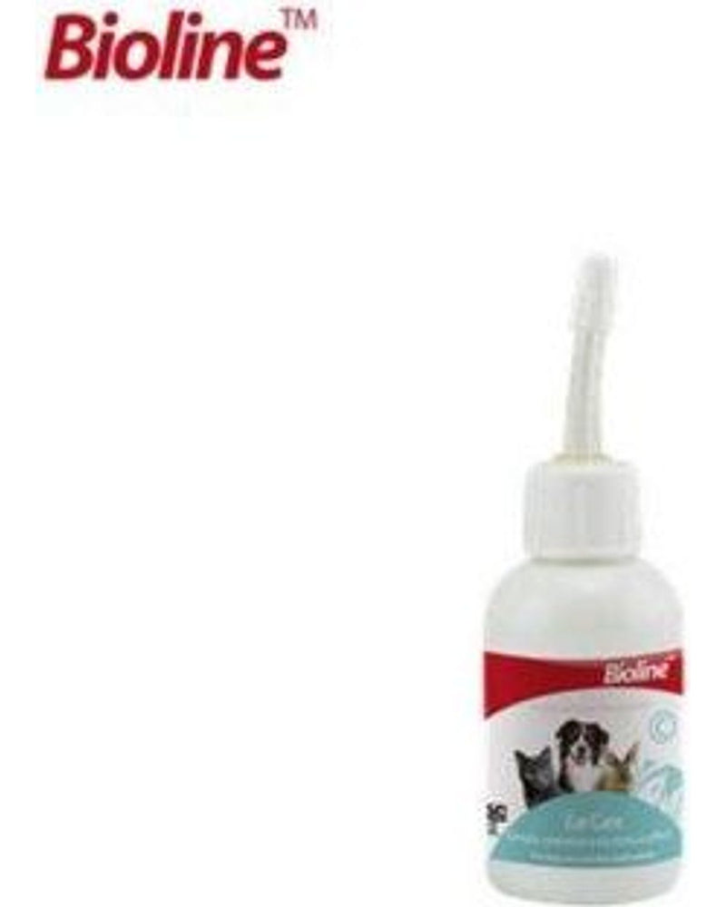 Bioline Hassas Cilde Uygun Kedi ve Köpek Kulak Temizleme Losyonu 50 ml