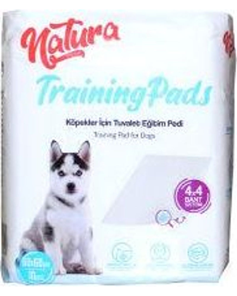 Natura Kaydırmaz Bantlı 60x60 cm Köpek Eğitim Pedi 10'lu