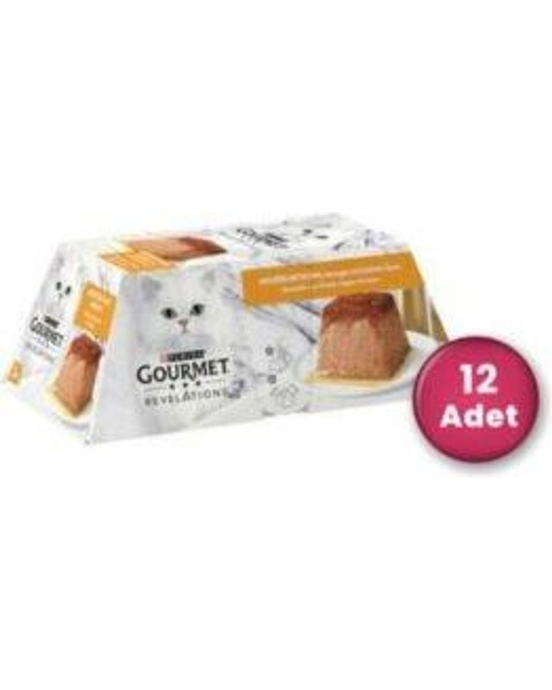 Gourmet Gold Tavuk Ezme 2x57 gr 12'li Yetişkin Kedi Konservesi