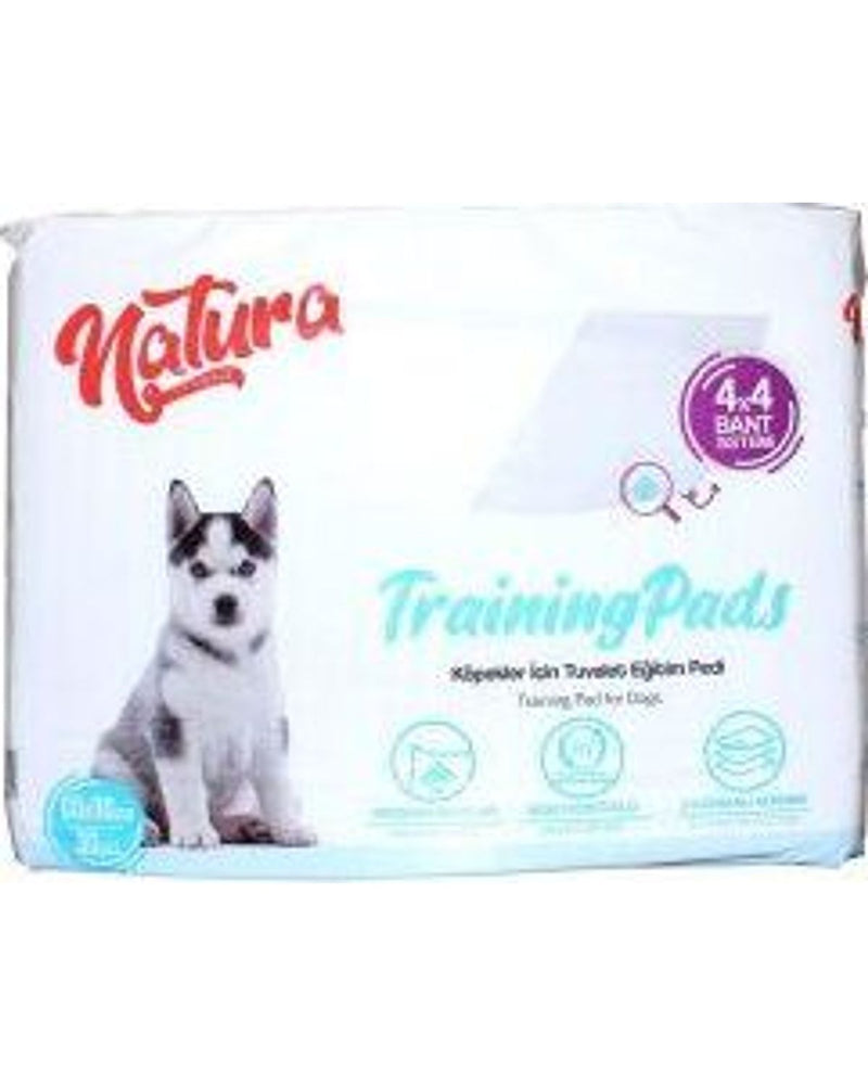 Natura Kaydırmaz Bantlı Köpek Eğitim Pedi 60x90 cm 30'lu