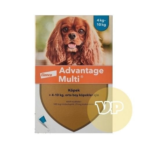 Advantage Multi 4-10 kg Köpek İç+Dış Parazit Damlası