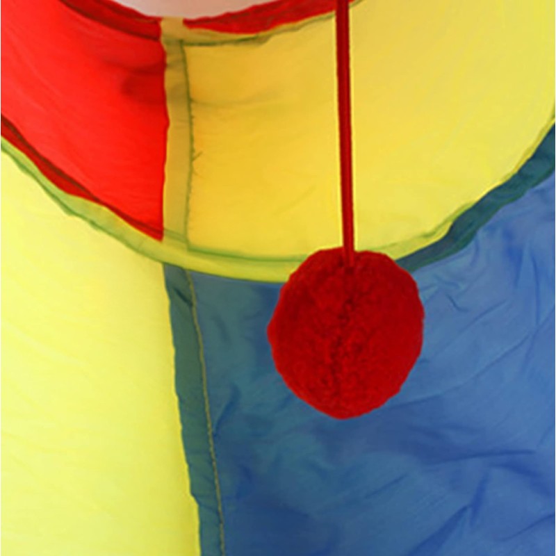 Katlanabilir Çelik Çerçeveli Kedi Oyun Tüneli (50 cm)
