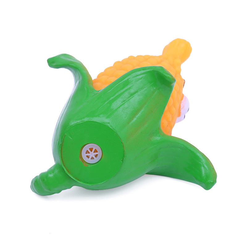 Mısır Şekilli Sesli Köpek Oyuncağı (10 cm)