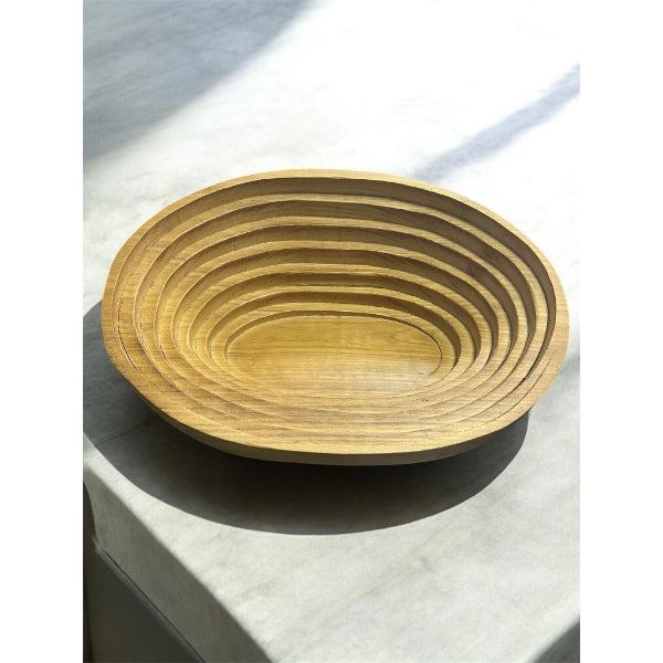 37x50 cm Birinci Sınıf Oval Ahşap Evcil Hayvan Yatağı