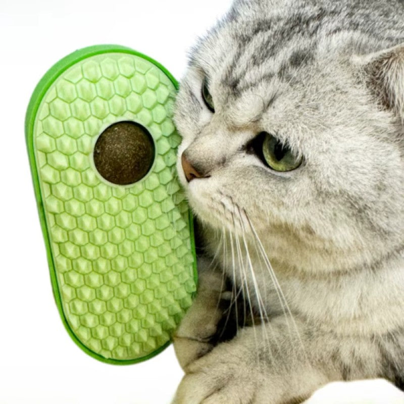 Silikon Yumuşak Çıkıntılı Kedi Kaşıyıcı