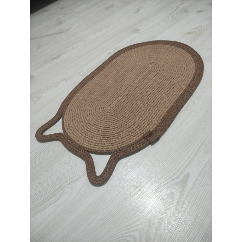 Mikopet Doğal Jüt Kedi Kulaklı Tırmalama Paspası