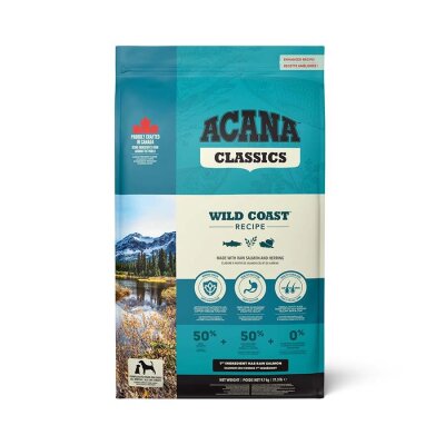 Acana Wild Coast Balıklı Düşük Tahıllı Tüm Irk Köpek Maması 9,7 kg