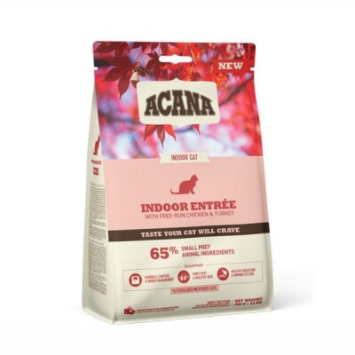 Acana Indoor Tavuklu ve Ringa Balıklı Kısır Kedi Maması 340 g