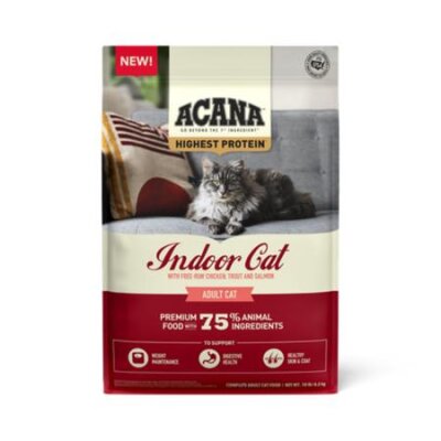 Acana Indoor Tahılsız Tavuk-Balıklı Yetişkin Kedi Maması 4,5 kg