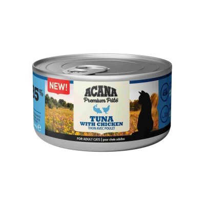 Acana Tahılsız Ton ve Tavuklu Pate Kedi Konservesi 85 gr