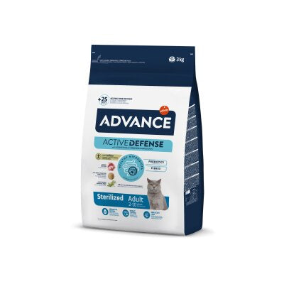 Advance Kısırlaştırılmış Hindili Kedi Maması 3 kg