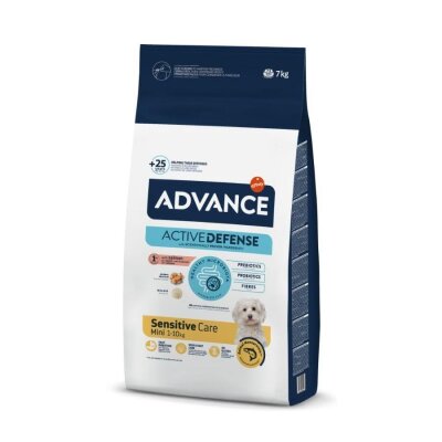 Advance Mini Sensitive Somonlu Küçük Irk Köpek Maması (7 kg)