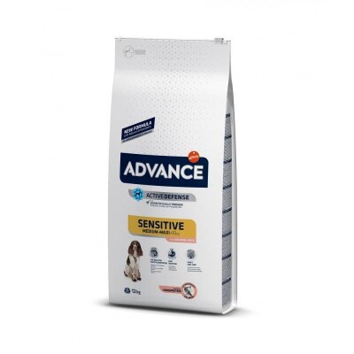 Advance Sensitive Somonlu Hassas Sindirim Köpek Maması 12 kg