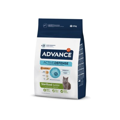 Advance Junior Tavuklu Kısırlaştırılmış Yavru Kedi Maması 10 kg
