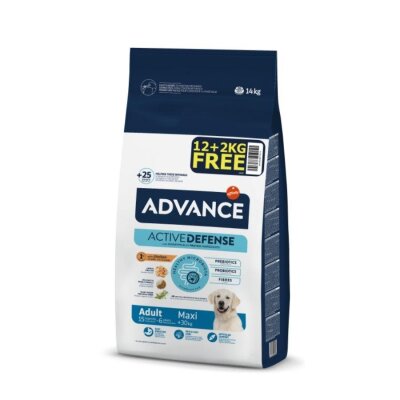 Advance Maxi Büyük Irk Yetişkin Köpek Maması 12 kg + 2 kg