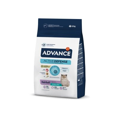 Advance Tüy Yumağı Kontrollü Kısırlaştırılmış Kedi Maması 10 kg