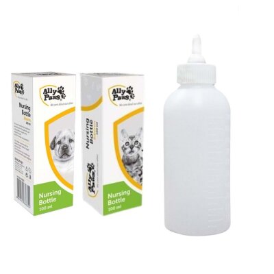 Ally Paws Yavru Kedi ve Köpek Biberonu 100 ml
