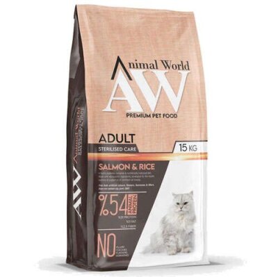 Somonlu Kısırlaştırılmış Yetişkin Kedi Maması 15 kg