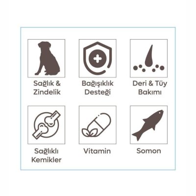 Animal World Somonlu Orta ve Büyük Irk Köpek Maması 15 kg