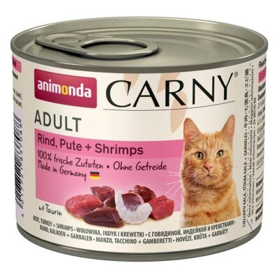 Animonda Carny Hindi ve Karidesli Kedi Konservesi 200 gr
