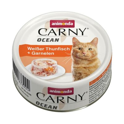 Animonda Carny Ocean Ton ve Karidesli Kedi Konservesi 80 gr