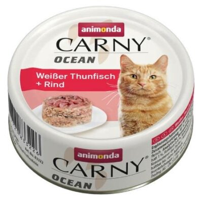 Ton Balıklı ve Sığır Etli Tahılsız Kedi Konservesi 80 gr