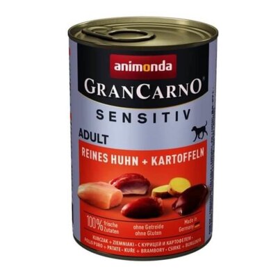 Hassas Tek Protein Tavuk Patatesli Köpek Konservesi 400 gr