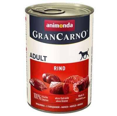 Animonda Gran Carno Sığır Etli Yetişkin Köpek Konservesi 400 gr