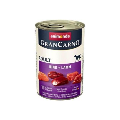 Animonda Gran Carno Sığır ve Kuzu Etli Köpek Konservesi 400 gr