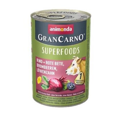 Animonda GranCarno Tahılsız Sığır Pancar Köpek Konservesi 400 gr