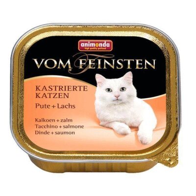 Animonda Hindi ve Somonlu Kısır Kedi Konservesi 100 gr